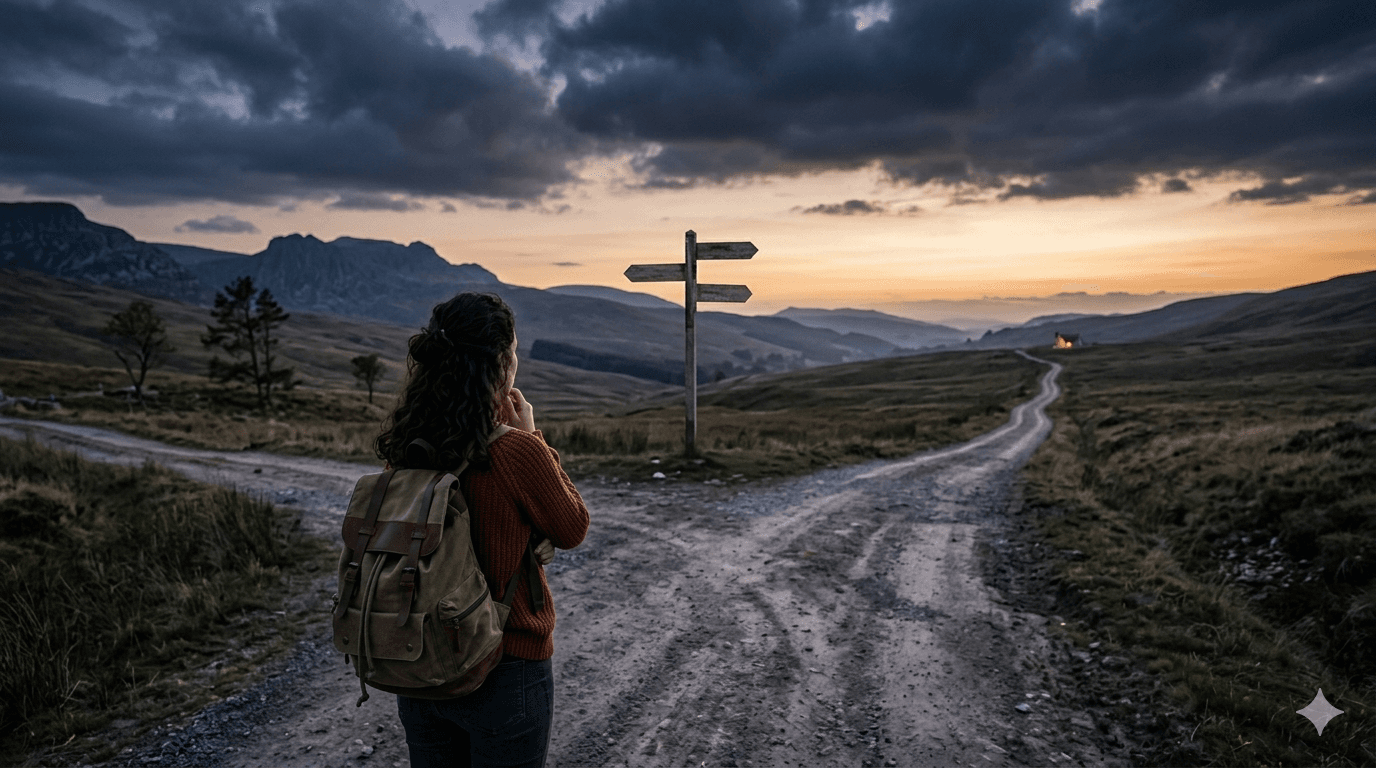 Why You Feel Like Running Away and Starting Over (And What It's Really Telling You)